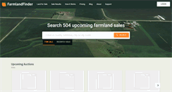 Desktop Screenshot of farmlandfinder.com